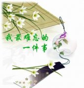 最难忘的一件事 